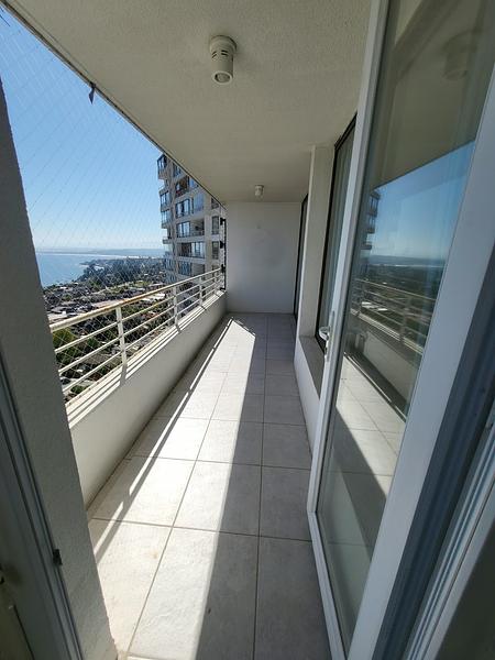 DEPARTAMENTO EN VENTA - CENTRO DE CONCÓN - PISO 17 - VISTA PANORÁMICA AL MAR ESPECTACULAR - 2D + 2B